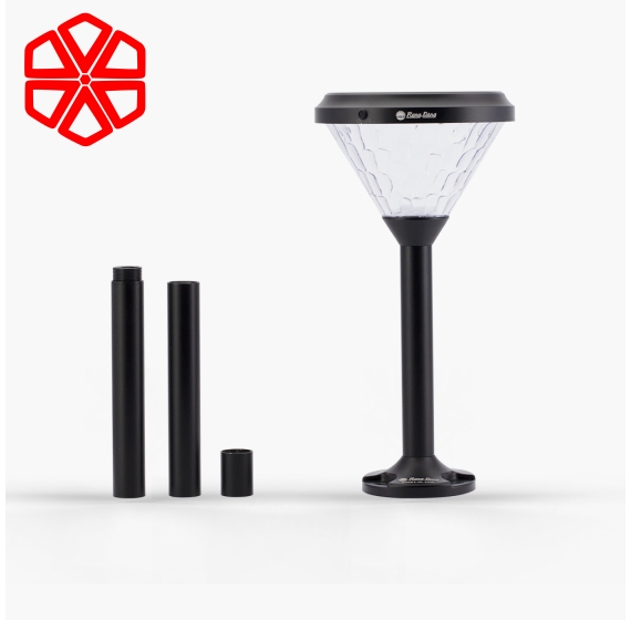 Đèn sân vườn năng lượng mặt trời (LENs kim cương)