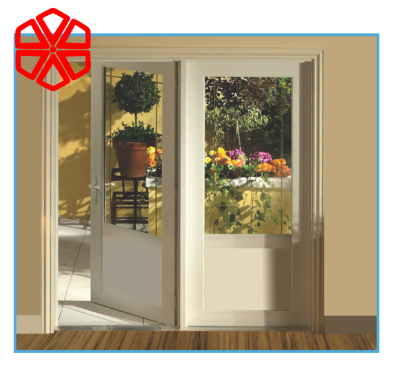  Cửa đi 1 cánh mở ngoài liền vách