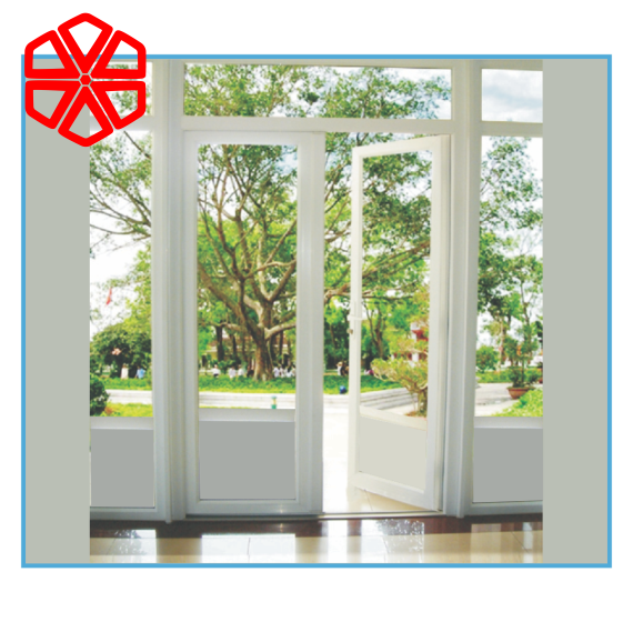  Cửa đi 2 cánh mở ngoài liền vách