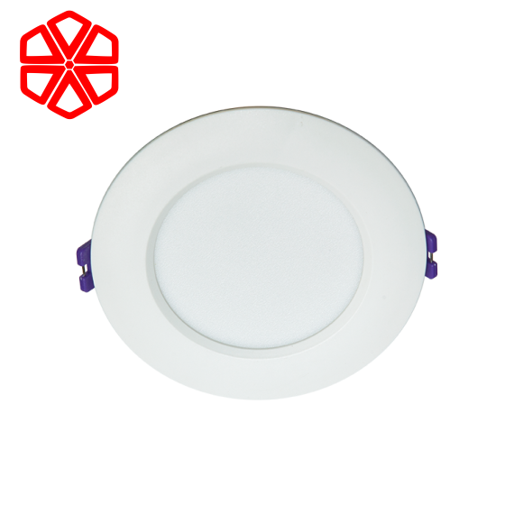 Đèn Downlight LED Malu Mặt Nhựa Màu Trắng Vát