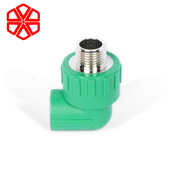 Nối góc 90 độ ren ngoài