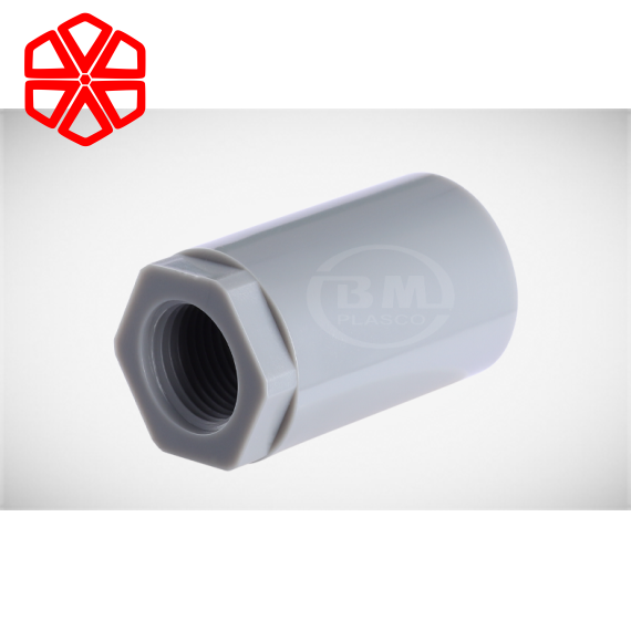 Nối ren trong PVC-U dn21x1/2