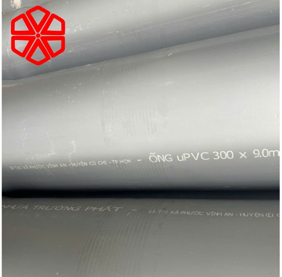 Ống nhựa uPVC-U 300x9.0mmx4.0m 