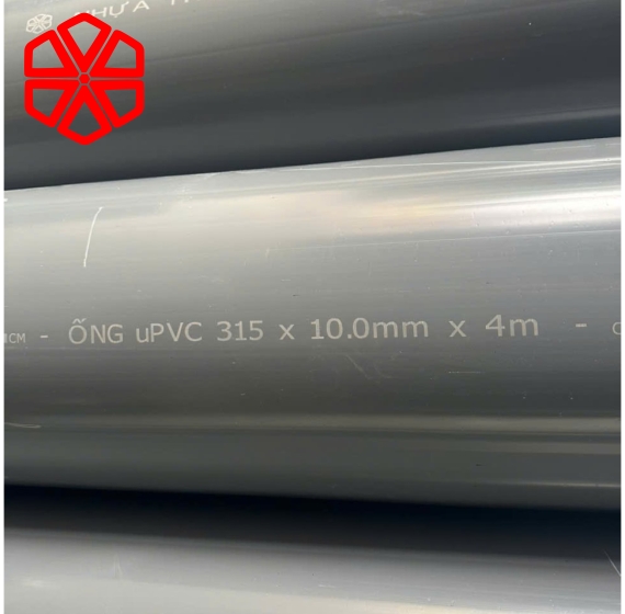 Ống nhựa uPVC-U 315x10mmx4.0m 