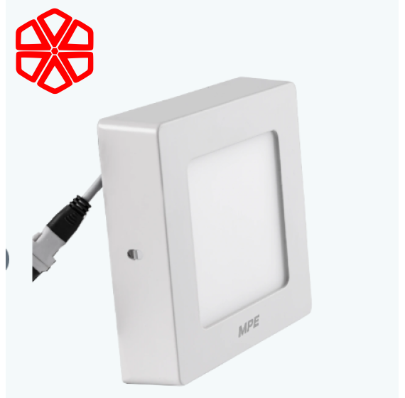 Led Panel ốp nổi nhôm, mặt vuông 6W ánh sáng trắng SSPL-6T