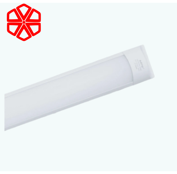 Led Bán Nguyệt thân đèn nhôm-nhựa 9W ba chế độ màu BN-9/3C