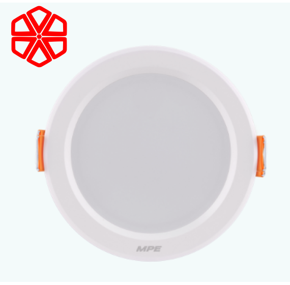 LED Downlight âm trần nhựa 7W ánh sáng trung tính DLE-7N