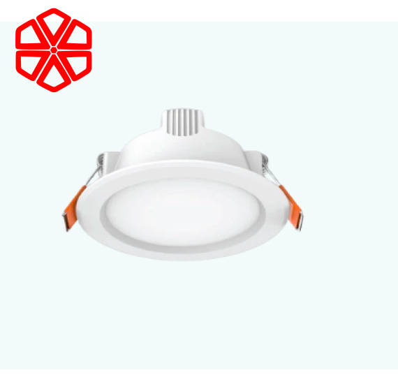 Led Downlight âm trần nhựa 9W ánh sáng trắng DLE-9T