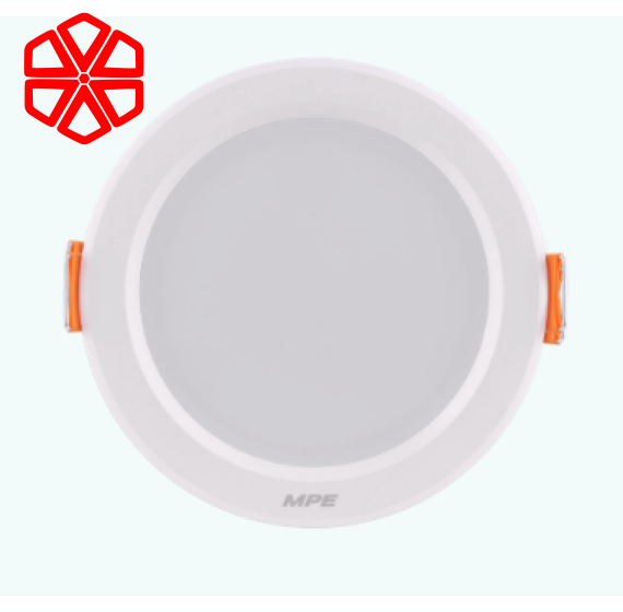 LED Downlight âm trần nhựa 9W ánh sáng trung tính DLEL-9N