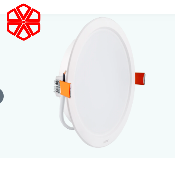 Led Downlight âm trần nhựa 18W - 3 chế độ màu DLE-18/3C