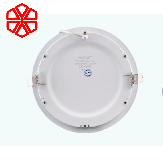 LED Panel âm trần nhôm mặt tròn 15W ánh sáng trung tính RPL-15N