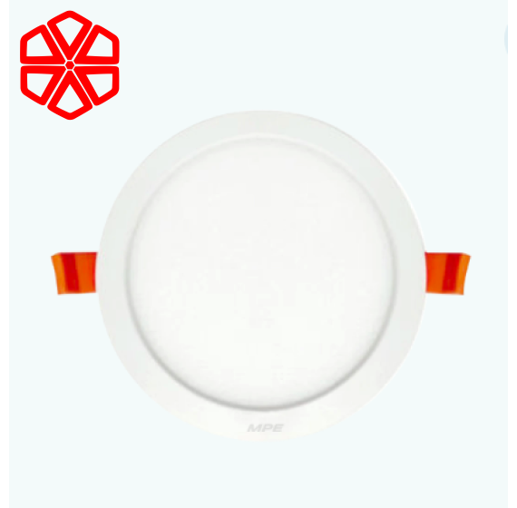Led Panel âm trần nhựa, mặt tròn 6W ánh sáng trắng RP-6T