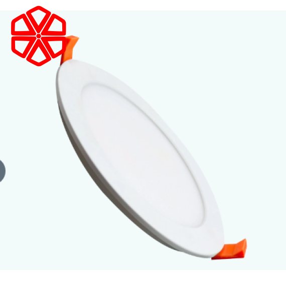 Led Panel âm trần nhựa, mặt tròn 12W ánh sáng vàng RP-12V