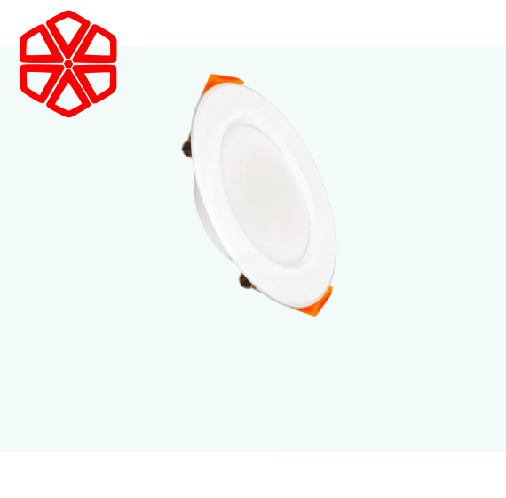 Led Downlight âm trần nhôm, viền trắng 7W - 3 chế độ màu DLT2-7/3C