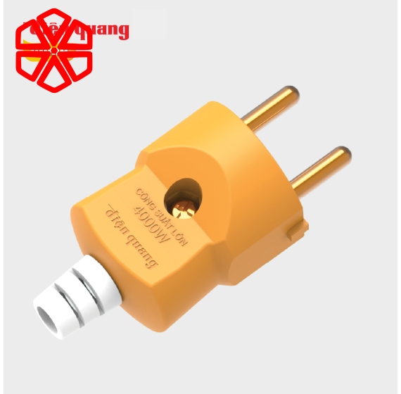 Set 5 Phích cắm công suất lớn cao cấp Điện Quang ECO ĐQ EPR HP 2PN ECO ( Màu ngẫu nhiên )