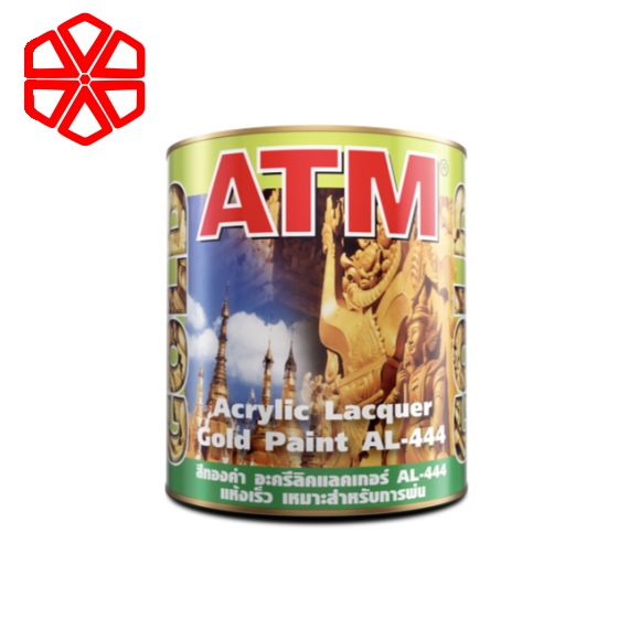 ATM Acrylic Lacquer Gold Paint No. AL-444