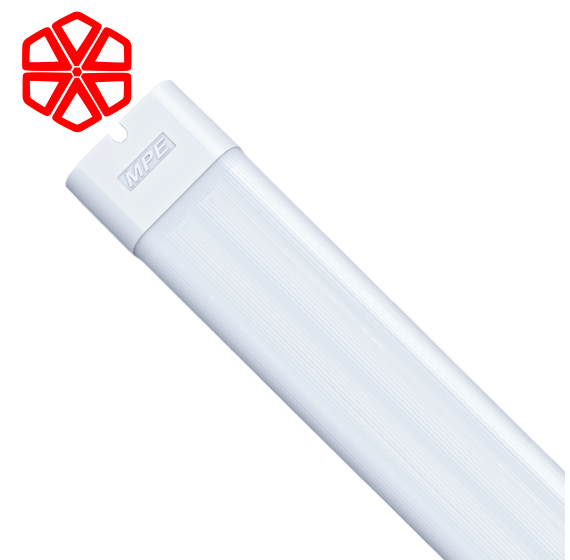 Led Bán Nguyệt Oval thân đèn nhựa 60W ánh sáng trắng BN-60T