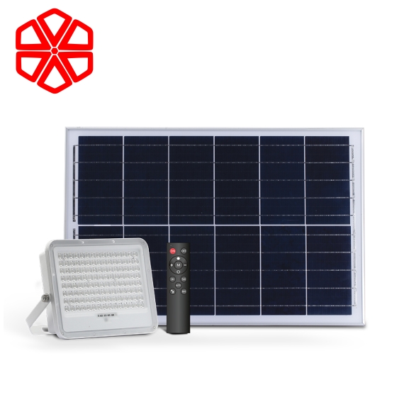 Đèn chiếu pha năng lượng mặt trời 50W tiêu chuẩn 