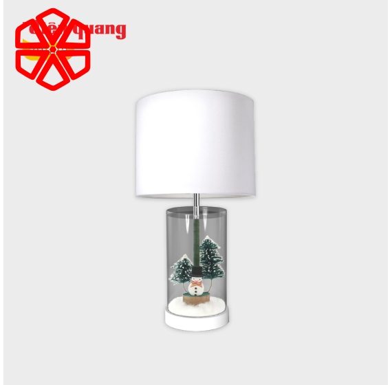 Đèn thủy tinh trang trí Điện Quang ĐQ DCL04 WW ( Thân hình trụ, NOEL 4, bóng LED Ánh sáng vàng )