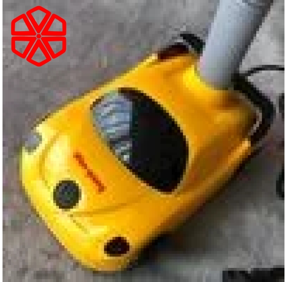 Đèn bàn học chống cận Điện Quang ĐQ DKL05 (kiểu xe hơi, màu vàng đen)