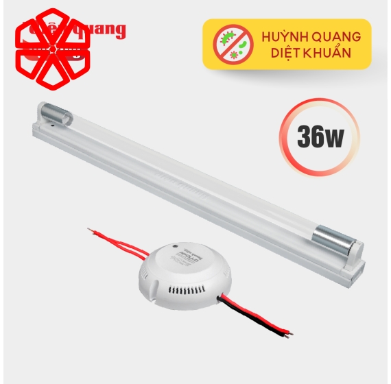 Bộ đèn Diệt Khuẩn Điện Quang ĐQ GLT8 UVC 36 ( 36W, tia UVC, huỳnh quang )