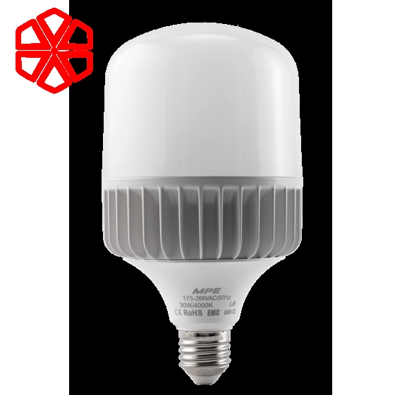 LED Bulb thân nhôm 30W ánh sáng trung tính LB-30N