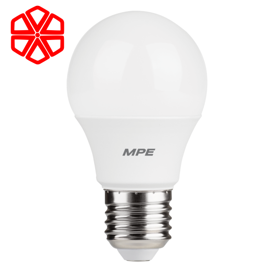 LED Bulb thân nhựa 12W ánh vàng vàng LBD-12V