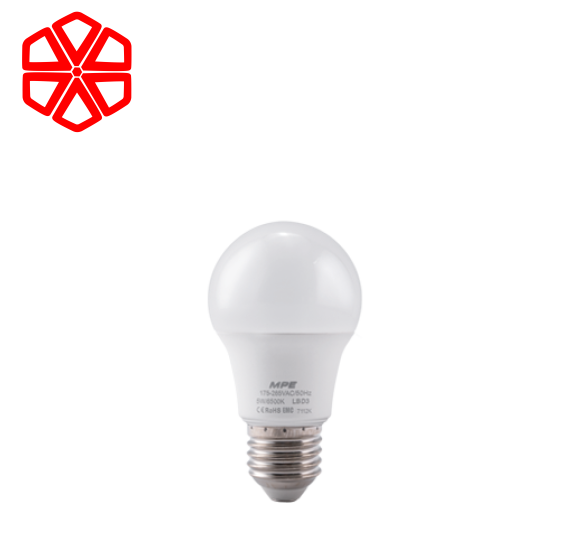 LED Bulb chống ẩm 5W ánh sáng trắng LBD3-5T