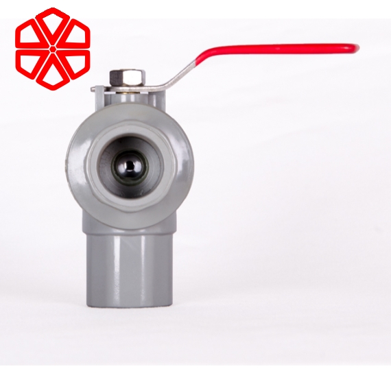 Van Co PVC-Tay Inox-Cầu xi