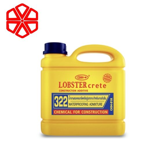 LOBSTER Crete Waterproofing Admixture for Concrete & Mortar No. 322