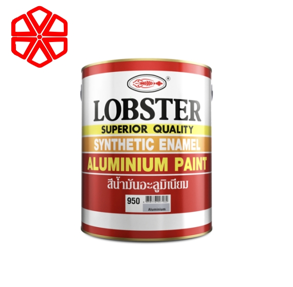 LOBSTER Synthetic Resin Aluminium Paint No. 950