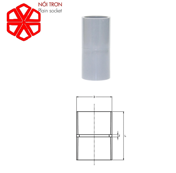 Nối PVC-U dày