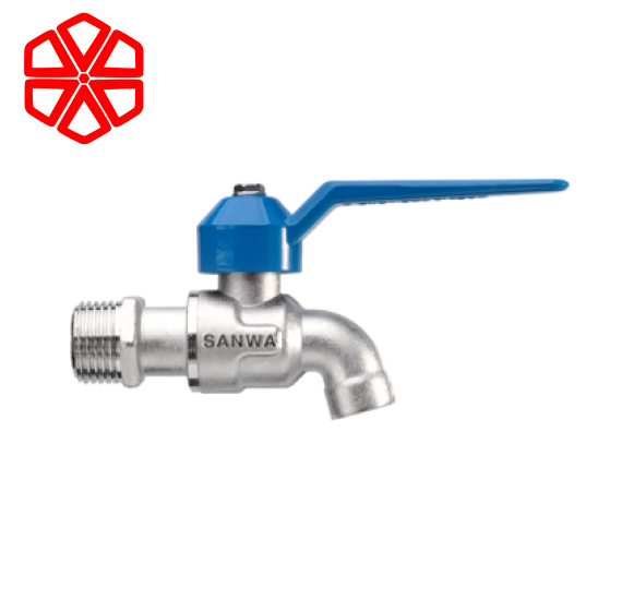Vòi bi mầu đầu ngắn SANWA