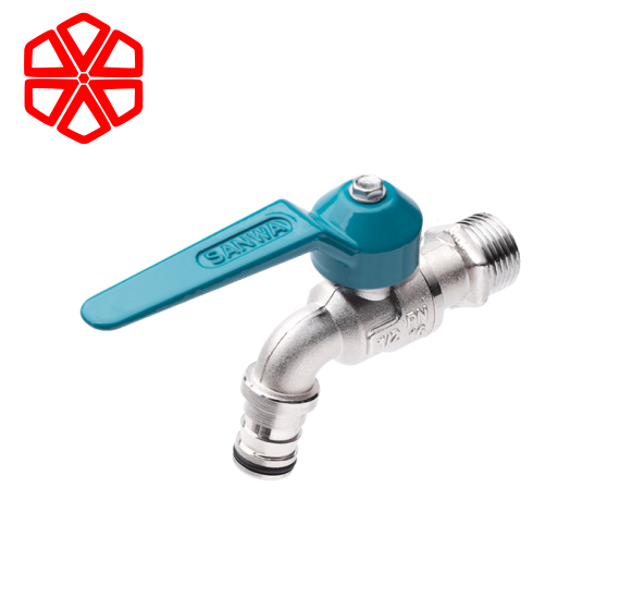 Vòi bi mầu đầu dài SANWA