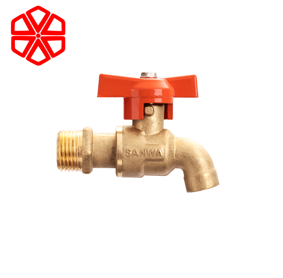 Vòi bi nhỏ tay bướm SANWA CK15MiNi