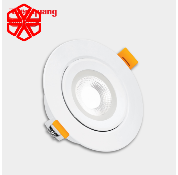 Bộ đèn LED downlight Điện Quang ĐQ LRD10 05727 75 (5W Ánh sáng vàng, tròn Ø75, góc xoay 20 độ)