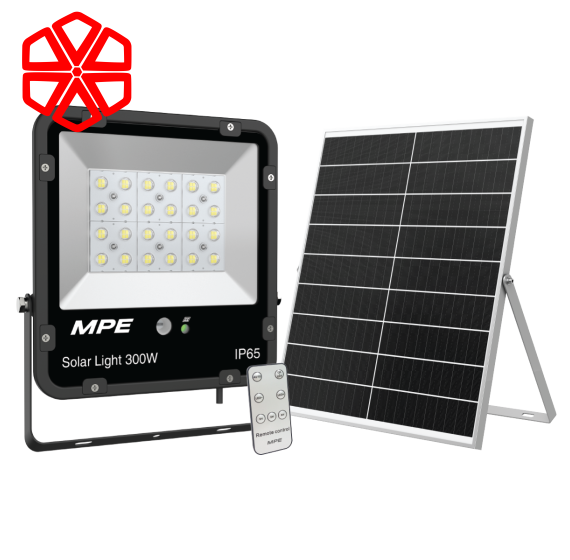 LED pha năng lượng mặt trời 300W ánh sáng trắng SFLD2-300T