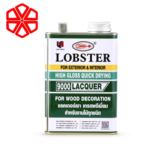LOBSTER Clear Wood Decoration Lacquer No. 9000