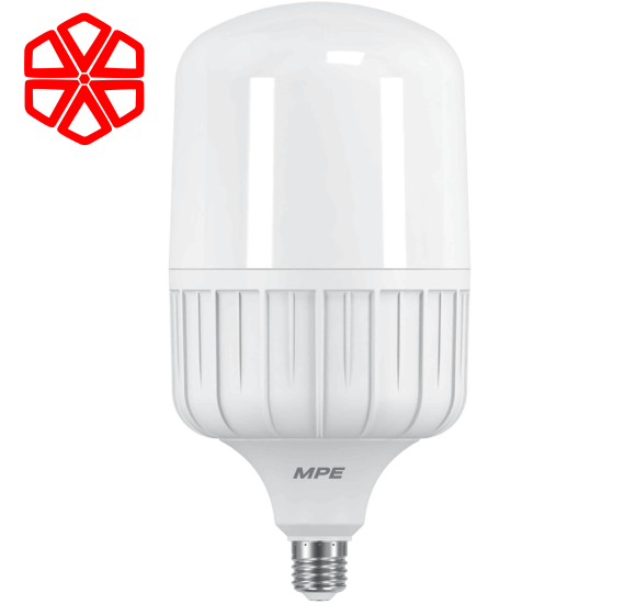 LED Bulb thân nhựa 60W ánh sáng trắng LBD-60T